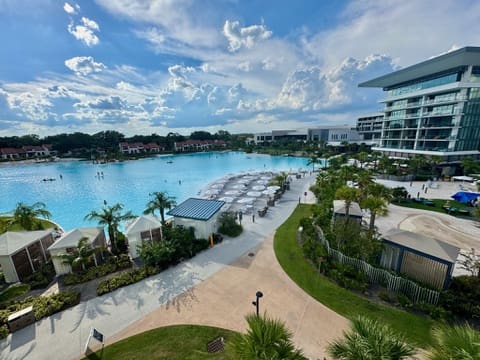 Image of Evermore Resort and Bay from Balcony